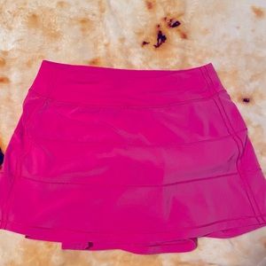Sonic Pink Pace Rival Mid Rise Skirt Long Size 6